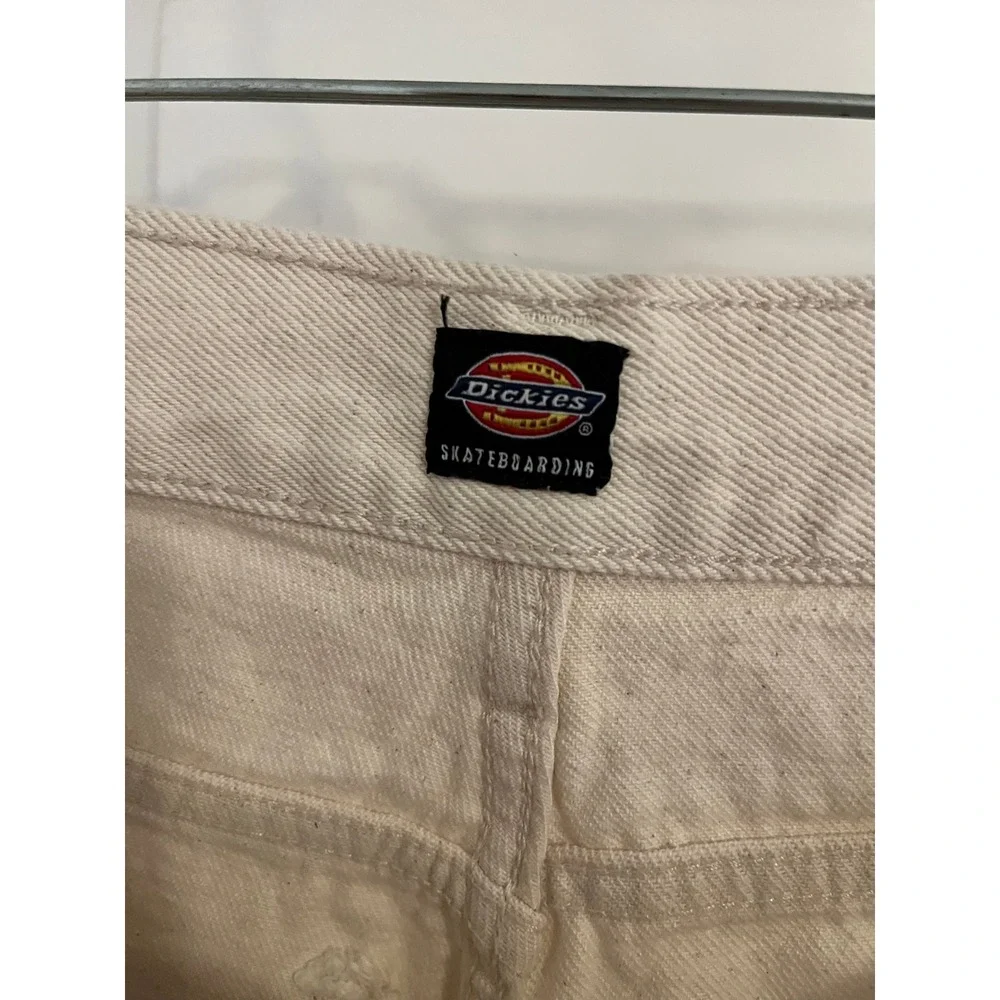 Dickies Skateboarding Jake Hayes Relaxed Fit Denim Pants Cream‎ Off White